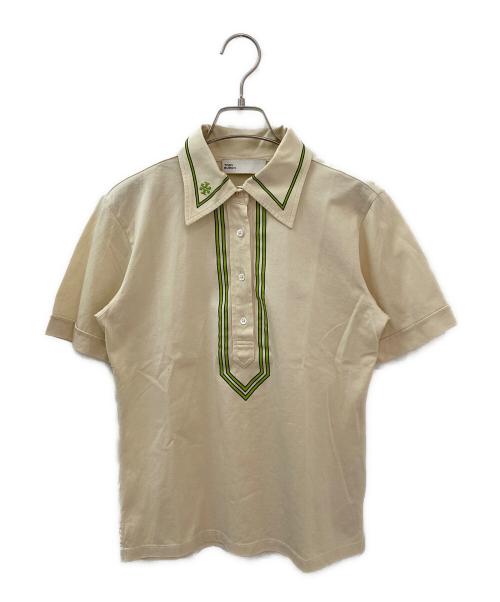 TORY BURCH（トリーバーチ）TORY BURCH (トリーバーチ) 半袖ポロシャツ イエロー サイズ:Mの古着・服飾アイテム