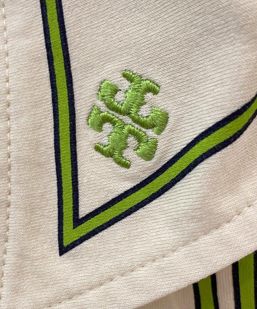 TORY BURCH（トリーバーチ）TORY BURCH (トリーバーチ) 半袖ポロシャツ イエロー サイズ:Mの古着・服飾アイテム