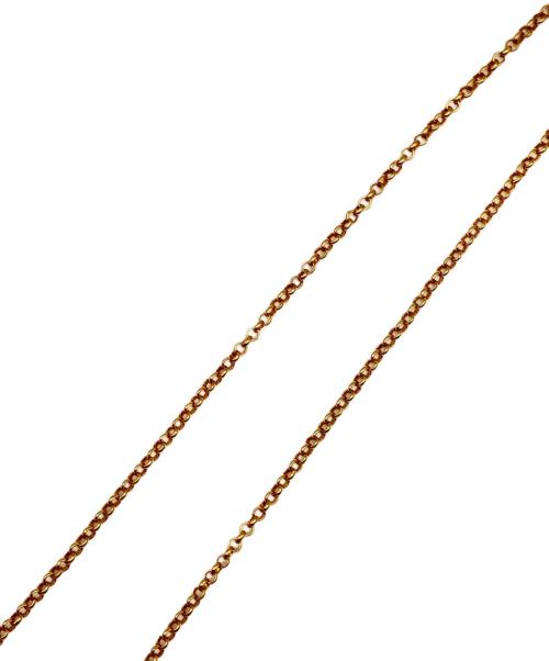 CHROME HEARTS（クロムハーツ）CHROME HEARTS (クロムハーツ) SAFETY PIN 1DIA NECKLACE(セーフティピン1ダイヤネックレス)/ロールチェーン サイズ:-の古着・服飾アイテム