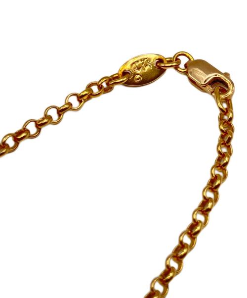 CHROME HEARTS（クロムハーツ）CHROME HEARTS (クロムハーツ) SAFETY PIN 1DIA NECKLACE(セーフティピン1ダイヤネックレス)/ロールチェーン サイズ:-の古着・服飾アイテム