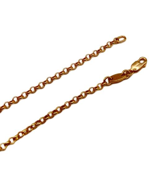 CHROME HEARTS（クロムハーツ）CHROME HEARTS (クロムハーツ) SAFETY PIN 1DIA NECKLACE(セーフティピン1ダイヤネックレス)/ロールチェーン サイズ:-の古着・服飾アイテム