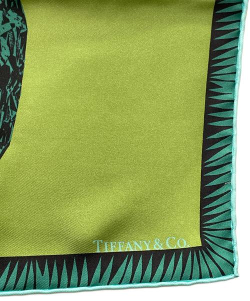 TIFFANY & Co.（ティファニー）TIFFANY & Co. (ティファニー) バード オン ア ロック スクエア シルクスカーフ サイズ:70ｘ70の古着・服飾アイテム