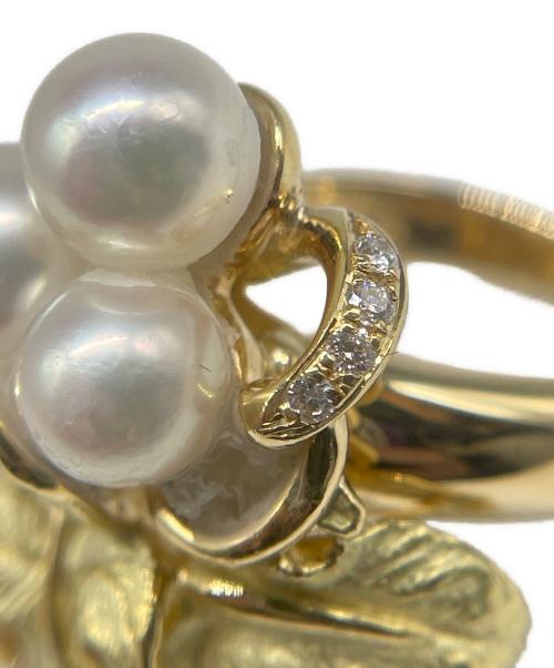 NO BRAND JEWELRY（ノーブランドジュエリー）NO BRAND JEWELRY (ノーブランドジュエリー) フラワーデザインリング サイズ:12号の古着・服飾アイテム