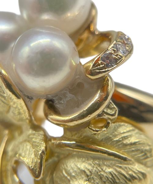 NO BRAND JEWELRY（ノーブランドジュエリー）NO BRAND JEWELRY (ノーブランドジュエリー) フラワーデザインリング サイズ:12号の古着・服飾アイテム