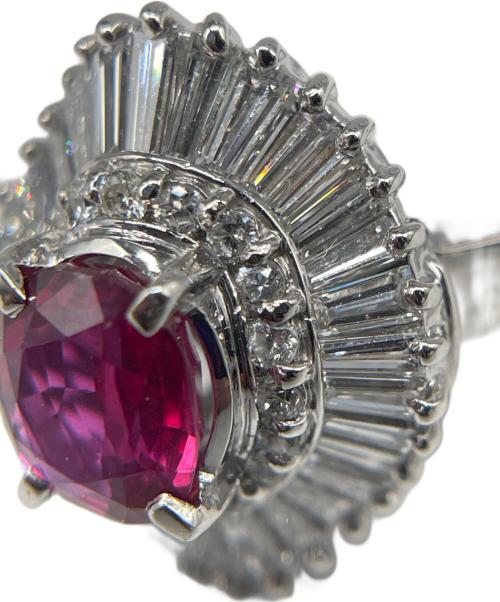 NO BRAND（ノーブランド）NO BRAND (ノーブランド) バレリーナ ルビーリング サイズ:16号の古着・服飾アイテム