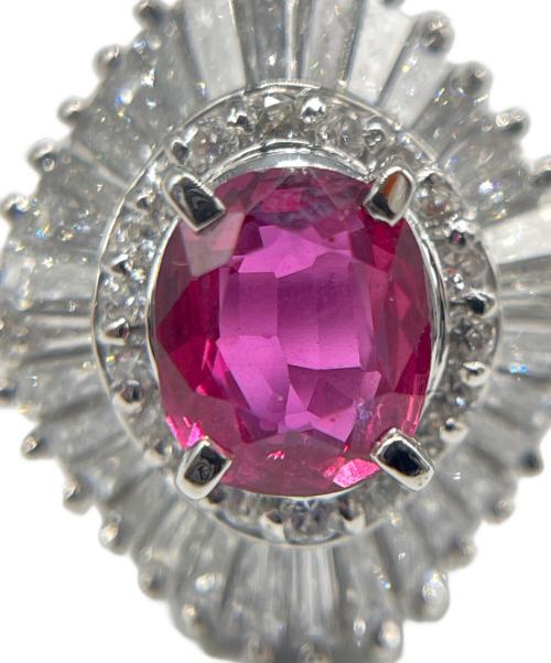 NO BRAND（ノーブランド）NO BRAND (ノーブランド) バレリーナ ルビーリング サイズ:16号の古着・服飾アイテム