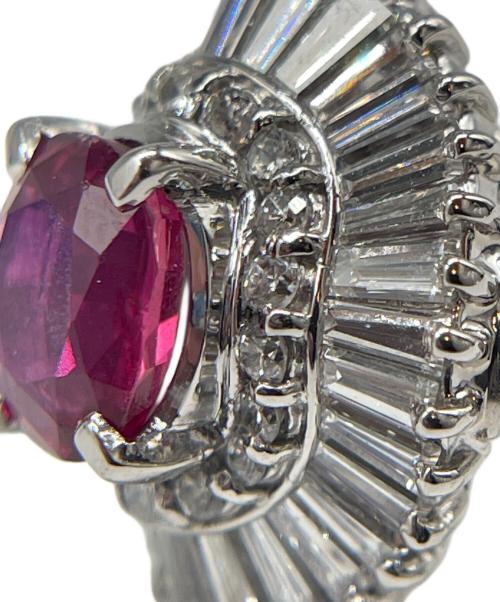 NO BRAND（ノーブランド）NO BRAND (ノーブランド) バレリーナ ルビーリング サイズ:16号の古着・服飾アイテム