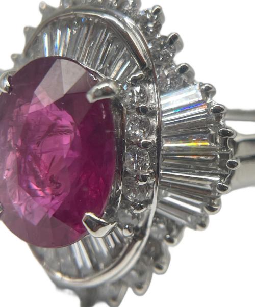 NO BRAND（ノーブランド）NO BRAND (ノーブランド) ルビー ダイヤリング サイズ:-の古着・服飾アイテム