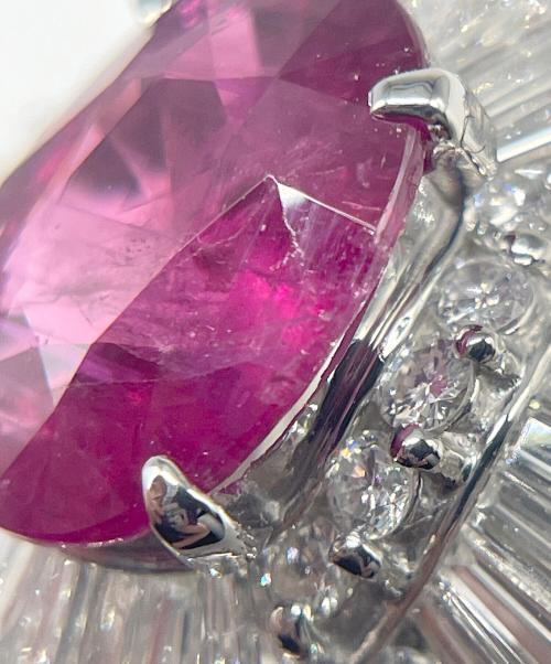 NO BRAND（ノーブランド）NO BRAND (ノーブランド) ルビー ダイヤリング サイズ:-の古着・服飾アイテム