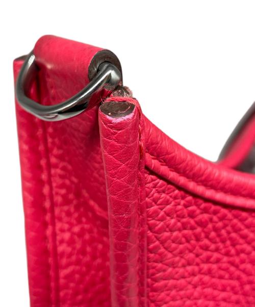 HERMES（エルメス）HERMES (エルメス) エブリンPM/シルバー金具/トリヨンクレマンス/レッド系/D刻印 レッド系 サイズ:PMの古着・服飾アイテム