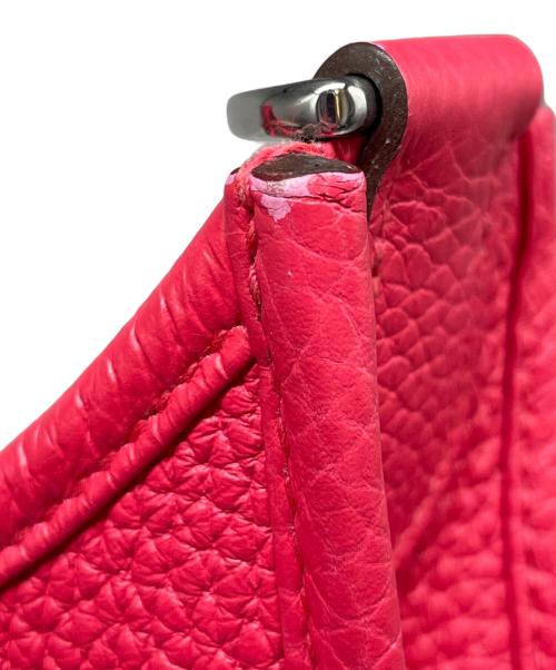 HERMES（エルメス）HERMES (エルメス) エブリンPM/シルバー金具/トリヨンクレマンス/レッド系/D刻印 レッド系 サイズ:PMの古着・服飾アイテム