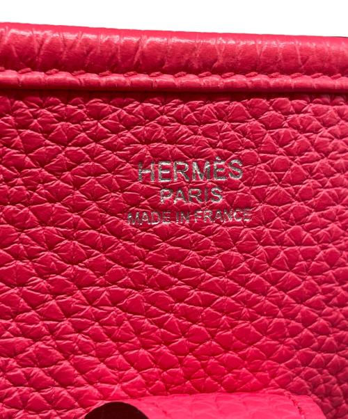 HERMES（エルメス）HERMES (エルメス) エブリンPM/シルバー金具/トリヨンクレマンス/レッド系/D刻印 レッド系 サイズ:PMの古着・服飾アイテム