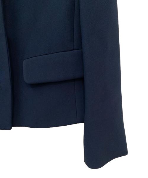 MIU MIU（ミュウミュウ）MIU MIU (ミュウミュウ) ビジュージャケット ネイビー サイズ:36の古着・服飾アイテム