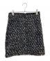 CHANEL (シャネル) ツイードミニスカート ブラック サイズ:38：30000円