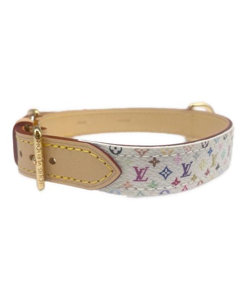 LOUIS VUITTON（ルイ ヴィトン）LOUIS VUITTON (ルイ ヴィトン) 村上隆 (ムラカミタカシ) LV × TM ドッグ カラー MM サイズ:MM 未使用品の古着・服飾アイテム