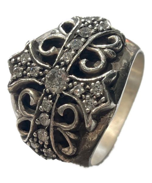 CHROME HEARTS（クロムハーツ）CHROME HEARTS (クロムハーツ) KEEPER P DMND キーパー PAVEダイヤ シルバー サイズ:22号の古着・服飾アイテム