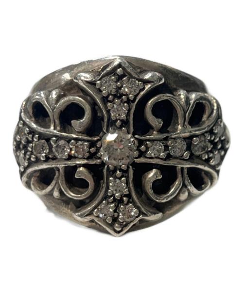 CHROME HEARTS（クロムハーツ）CHROME HEARTS (クロムハーツ) KEEPER P DMND キーパー PAVEダイヤ シルバー サイズ:22号の古着・服飾アイテム