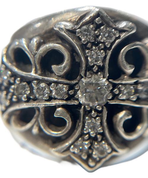 CHROME HEARTS（クロムハーツ）CHROME HEARTS (クロムハーツ) KEEPER P DMND キーパー PAVEダイヤ シルバー サイズ:22号の古着・服飾アイテム