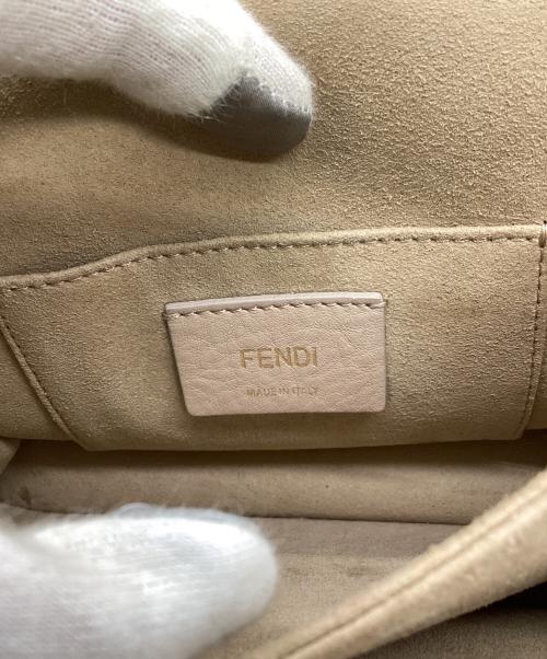 FENDI（フェンディ）FENDI (フェンディ) MINI KAN I チェーンショルダーバッグ レッドの古着・服飾アイテム