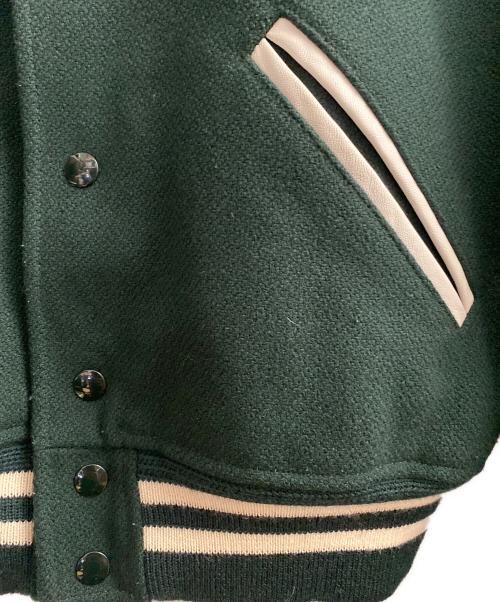 Saint Laurent Paris（サンローランパリ）Saint Laurent Paris (サンローランパリ) Teddy Jacket グリーン サイズ:46の古着・服飾アイテム