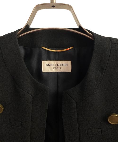 Saint Laurent Paris（サンローランパリ）Saint Laurent Paris (サンローランパリ) ナポレオンジャケット ブラック サイズ:34の古着・服飾アイテム