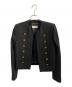 Saint Laurent Paris（サンローランパリ）の古着「ナポレオンジャケット」｜ブラック
