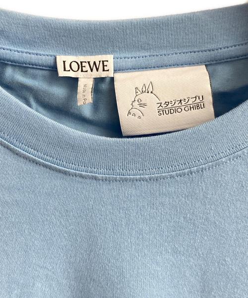LOEWE（ロエベ）LOEWE (ロエベ) スタジオジブリ (スタジオジブリ) となりのトトロ クルーネック カットソー ブルー サイズ:XLの古着・服飾アイテム