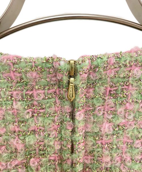 BLAMINK（ブラミンク）BLAMINK (ブラミンク) P LAME TWD LANTERNSSL グリーン サイズ:36の古着・服飾アイテム