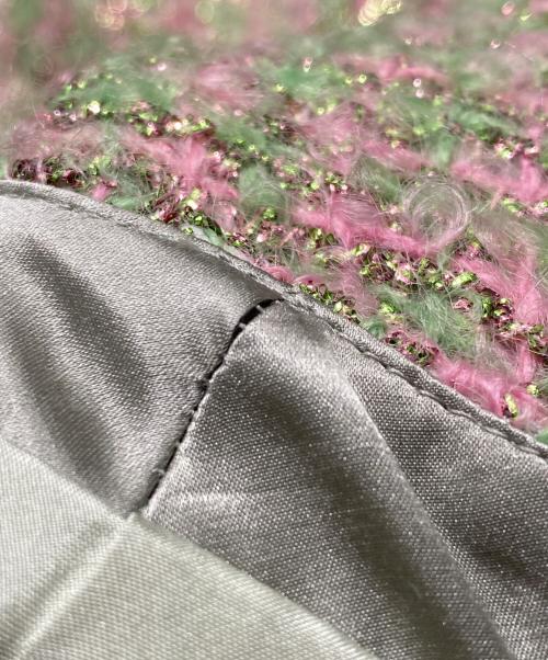 BLAMINK（ブラミンク）BLAMINK (ブラミンク) P LAME TWD LANTERNSSL グリーン サイズ:36の古着・服飾アイテム