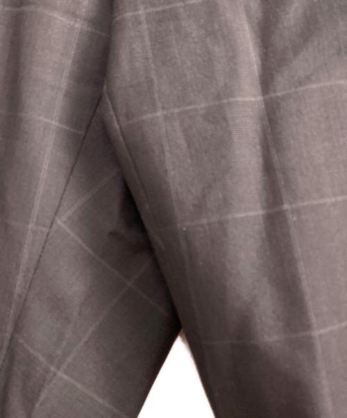 DOLCE & GABBANA（ドルチェ＆ガッバーナ）DOLCE & GABBANA (ドルチェ＆ガッバーナ) タータンチェック 2B ウール テーラードジャケット ネイビー サイズ:50の古着・服飾アイテム