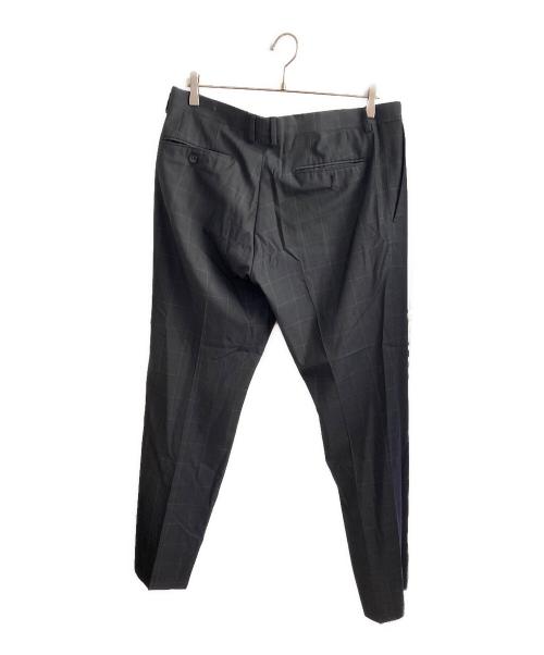 DOLCE & GABBANA（ドルチェ＆ガッバーナ）DOLCE & GABBANA (ドルチェ＆ガッバーナ) タータンチェック 2B ウール テーラードジャケット ネイビー サイズ:50の古着・服飾アイテム