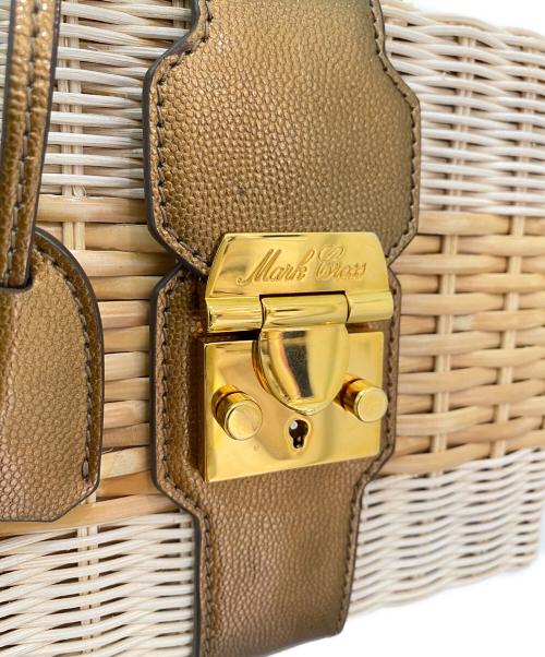 MARK CROSS（マーククロス）MARK CROSS (マーククロス) 2WAYカゴバッグ ナチュラルの古着・服飾アイテム
