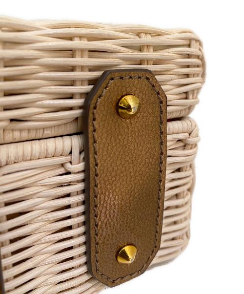 MARK CROSS（マーククロス）MARK CROSS (マーククロス) 2WAYカゴバッグ ナチュラルの古着・服飾アイテム