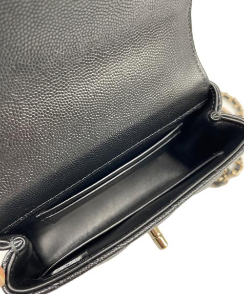CHANEL（シャネル）CHANEL (シャネル) ココハンドル エクストラミニ ブラック サイズ:エクストラミニの古着・服飾アイテム