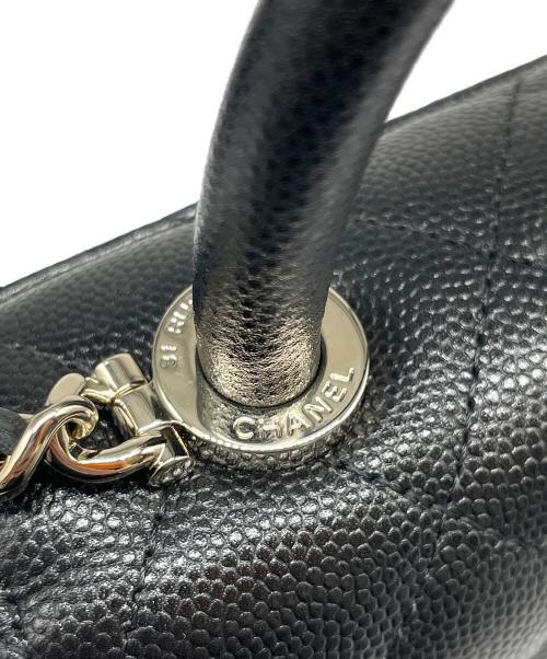 CHANEL（シャネル）CHANEL (シャネル) ココハンドル エクストラミニ ブラック サイズ:エクストラミニの古着・服飾アイテム