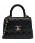 CHANEL（シャネル）の古着「ココハンドル エクストラミニ」｜ブラック