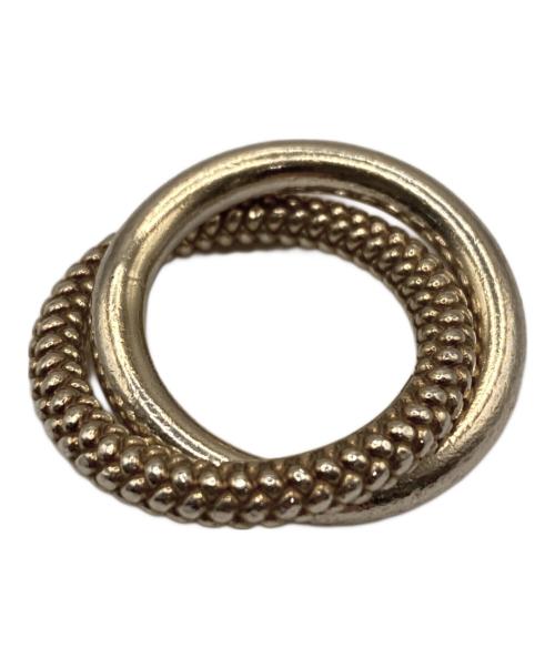 BOTTEGA VENETA（ボッテガベネタ）BOTTEGA VENETA (ボッテガベネタ) 二重リング サイズ:8号の古着・服飾アイテム