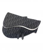 Christian Diorクリスチャン ディオール）の古着「SADDLE BAG サドル バッグ」｜ネイビー