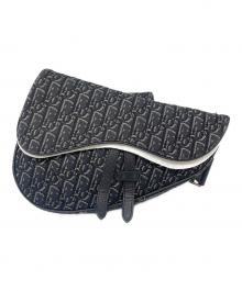 Christian Dior（クリスチャン ディオール）の古着「SADDLE BAG サドル バッグ」｜ネイビー