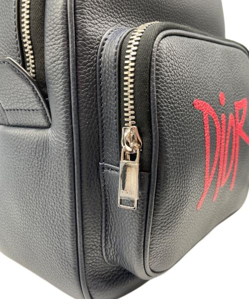 Dior（ディオール）DIOR (ディオール) ショーンステューシー クロスボディーバッグ ネイビーの古着・服飾アイテム