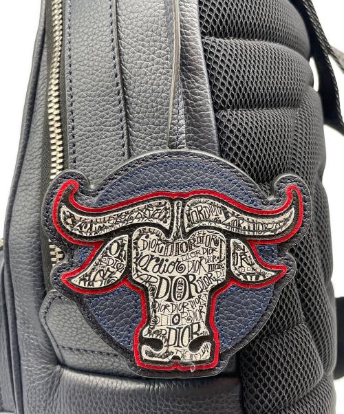 Dior（ディオール）DIOR (ディオール) ショーンステューシー クロスボディーバッグ ネイビーの古着・服飾アイテム