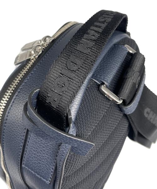 Dior（ディオール）Dior (ディオール) stussy (ステューシー) クロスボディバッグ ネイビーの古着・服飾アイテム