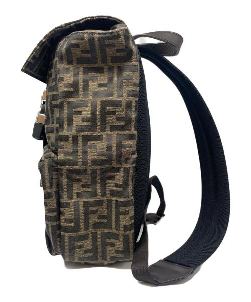 FENDI（フェンディ）FENDI (フェンディ) ボディバッグ フェンディネス FFモチーフ ブラウン サイズ:Sサイズの古着・服飾アイテム