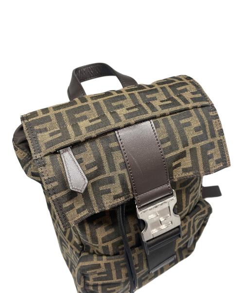 FENDI（フェンディ）FENDI (フェンディ) ボディバッグ フェンディネス FFモチーフ ブラウン サイズ:Sサイズの古着・服飾アイテム