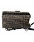 中古・古着 FENDI (フェンディ) FENDINESS SMALL BACKPACK ブラウン：120000円