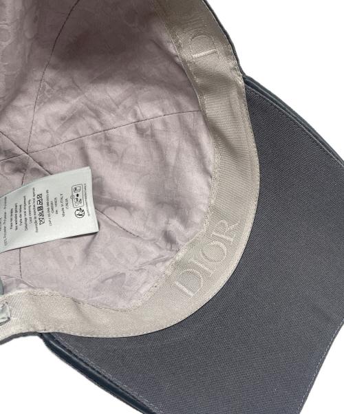 Dior（ディオール）Dior (ディオール) キャップ グレー サイズ:Ｓの古着・服飾アイテム