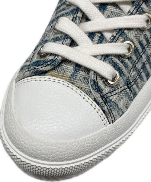 GIVENCHY（ジバンシィ）GIVENCHY (ジバンシィ)  City High Top In 4G Denim Blue White ホワイト×インディゴ サイズ:37の古着・服飾アイテム