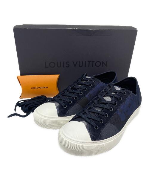 LOUIS VUITTON（ルイ ヴィトン）LOUIS VUITTON (ルイ ヴィトン) タトゥーライン モノグラム スニーカー ホワイト サイズ:7の古着・服飾アイテム