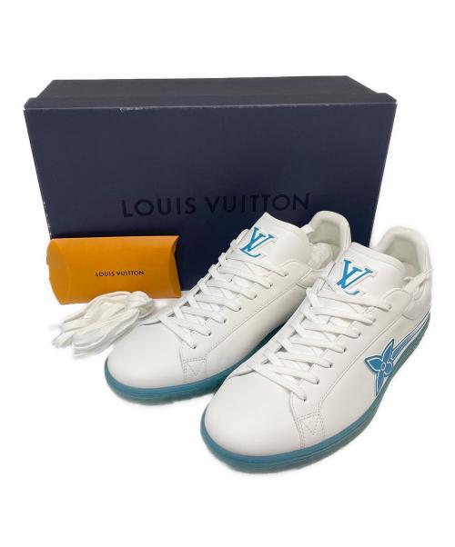 LOUIS VUITTON（ルイ ヴィトン）LOUIS VUITTON (ルイ ヴィトン) ルクセンブルグサモトラケライン スニーカー ホワイト サイズ:7の古着・服飾アイテム