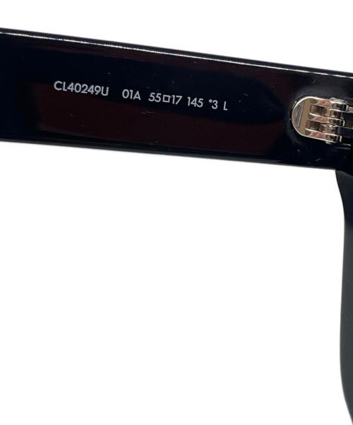 CELINE（セリーヌ）CELINE (セリーヌ) Monochroms/モノクローム サングラス ブラック サイズ:55□17 145の古着・服飾アイテム